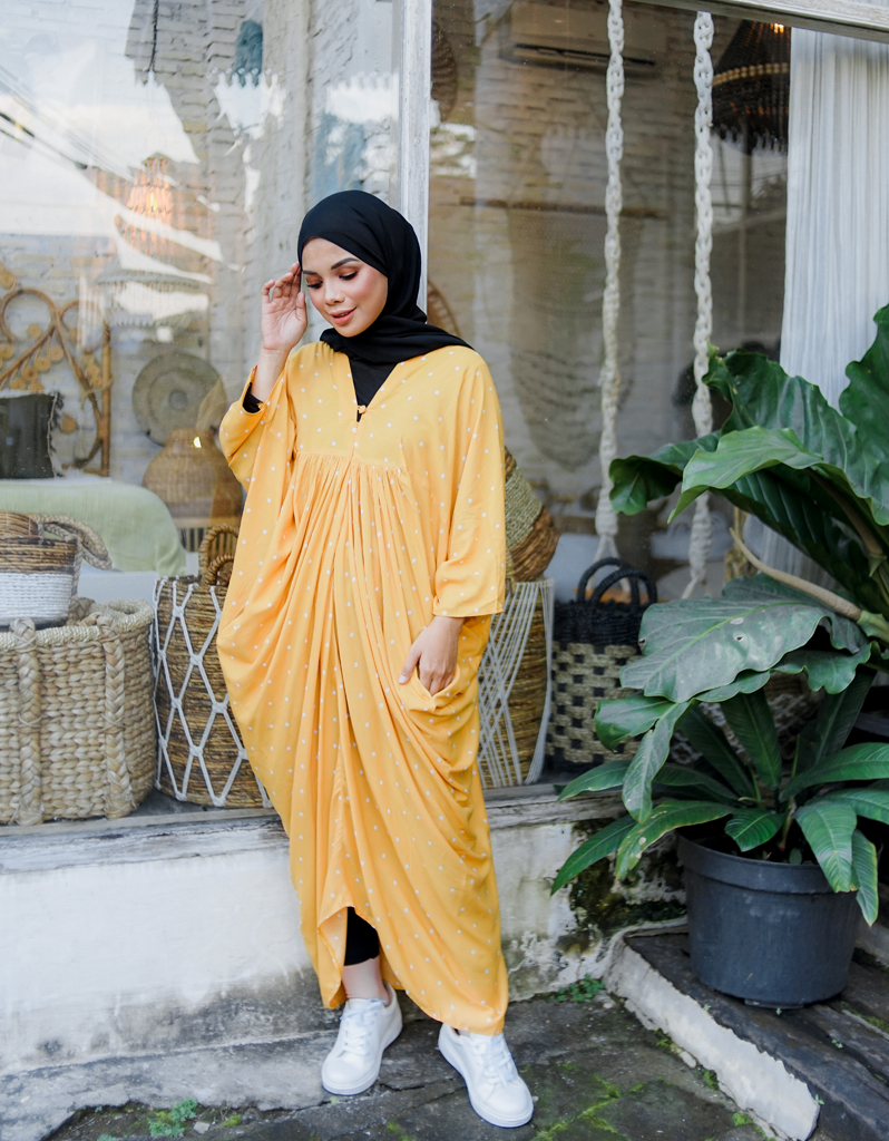 Adotrable Kaftan in Mustard