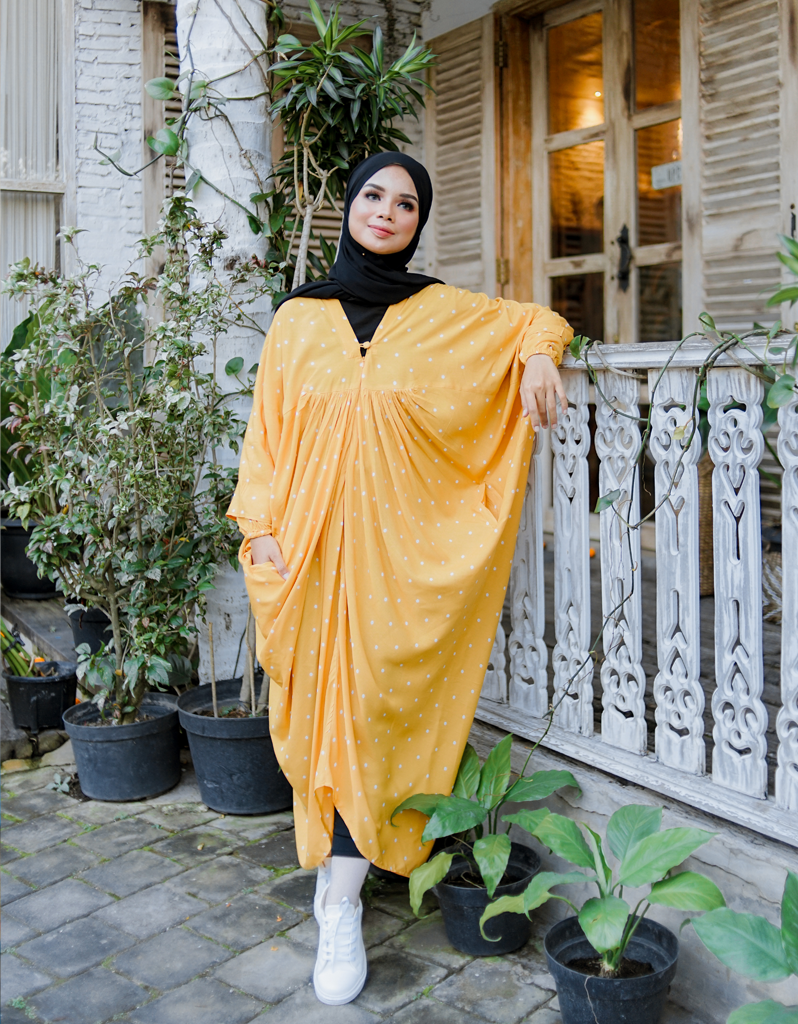 Adotrable Kaftan in Mustard