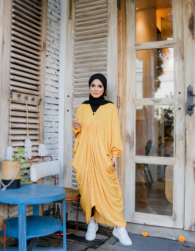 Adotrable Kaftan in Mustard