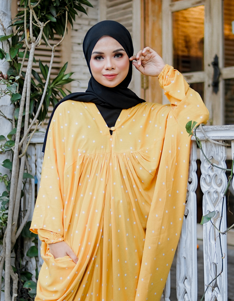 Adotrable Kaftan in Mustard