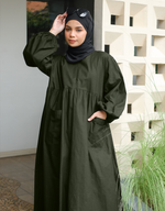 VACAY Maxi Dress in Army
