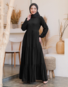 TIERED Maxi Dress in Black
