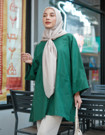 Santai Top in Bottle Green