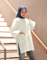 Santai Top in Off-white
