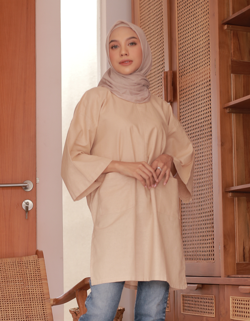 Santai Top in Cream