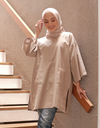 Santai Top in Taupe