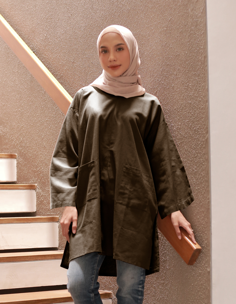 Santai Top in Chocolate