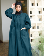 VACAY Maxi Dress in Dark Teal