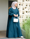 VACAY Maxi Dress in Dark Teal
