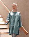 Santai Top in Dusty Teal