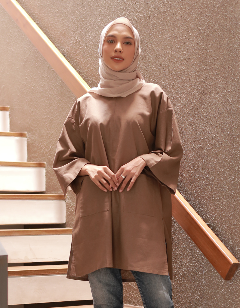 [Petite Size] SANTAI in Espresso (55cm sleeves)