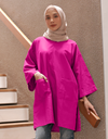 Santai Top in Barbie Pink