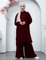 KOMFY in Deep Maroon