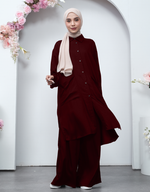 KOMFY in Deep Maroon