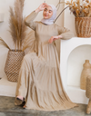 TIERED Maxi Dress in Khaki