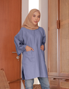 Santai Top in Lavender Blue