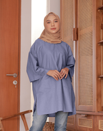 Santai Top in Lavender Blue