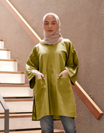Santai Top in Lemon
