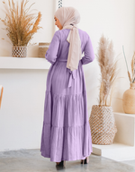 TIERED Maxi Dress in Lilac