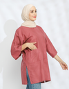 [Free Size] SANTAI in Mauve (55cm sleeves)