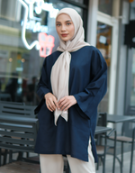 Santai Top in Navy