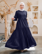 TIERED Maxi Dress in Navy
