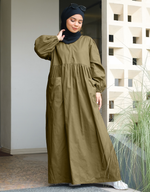 VACAY Maxi Dress in Olive