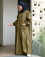 VACAY Maxi Dress in Olive
