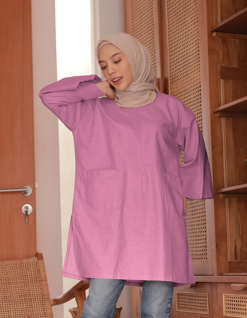 Santai Top in Rouge