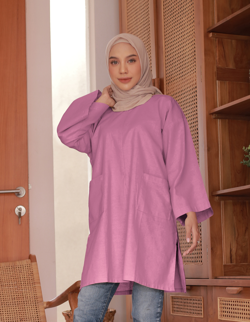 Santai Top in Rouge