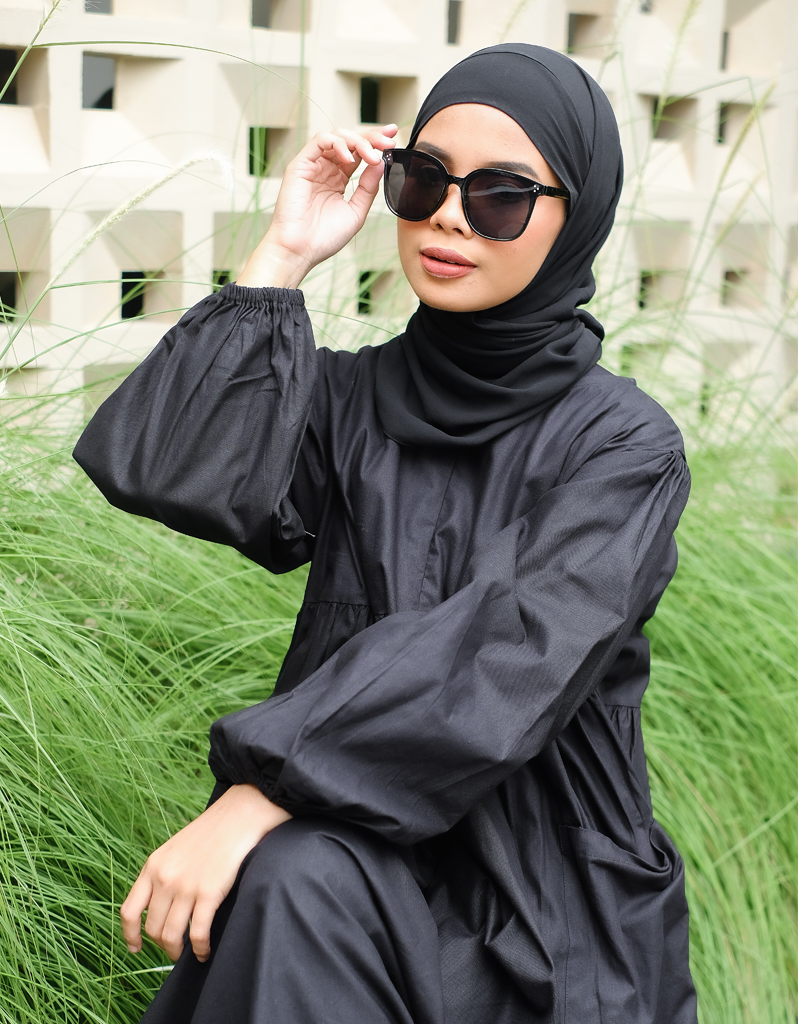 VACAY Maxi Dress in Black