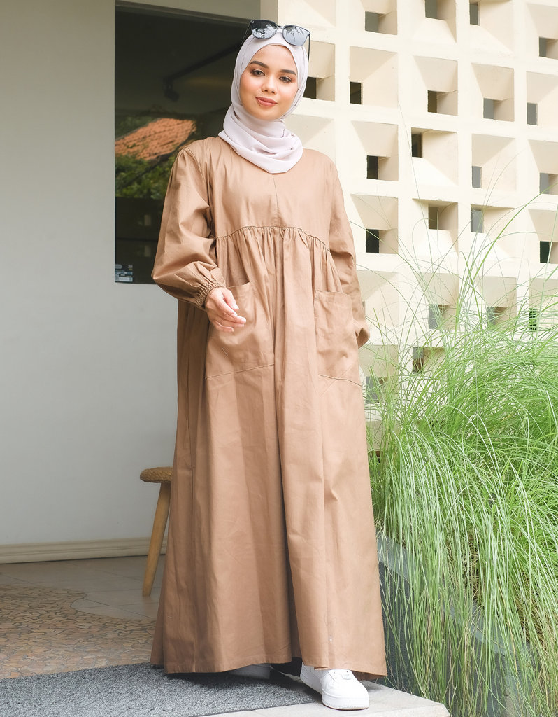 VACAY Maxi Dress in Khaki