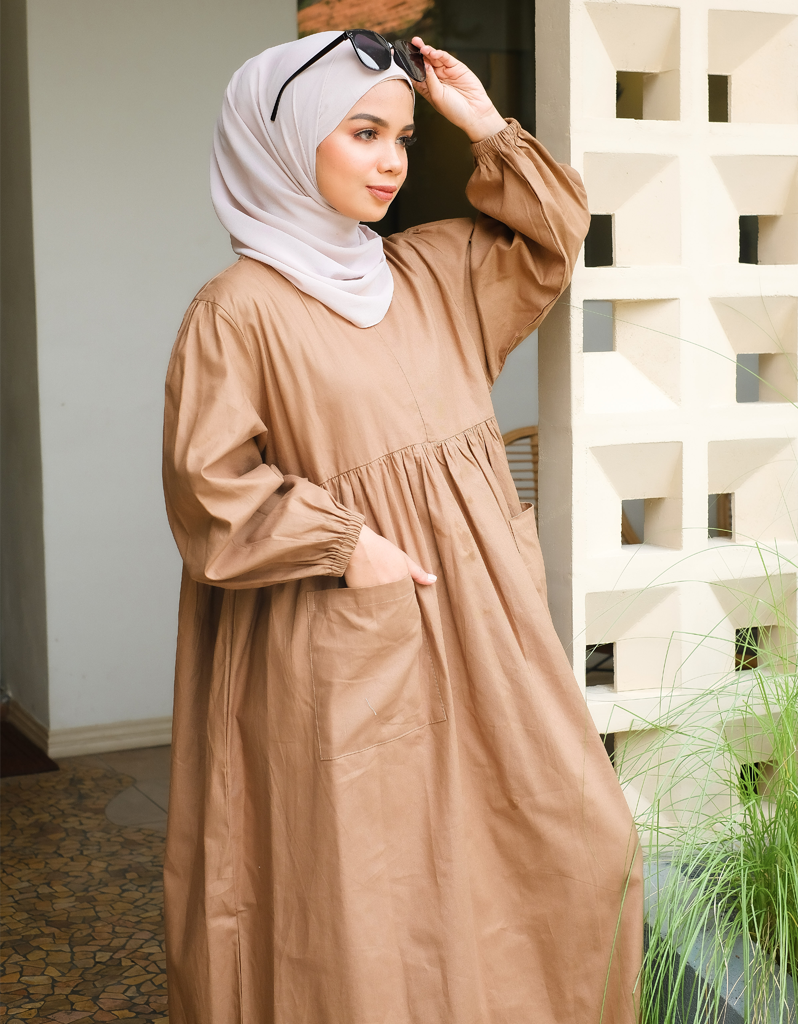 VACAY Maxi Dress in Khaki