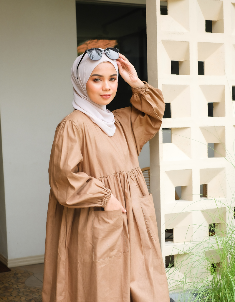 VACAY Maxi Dress in Khaki