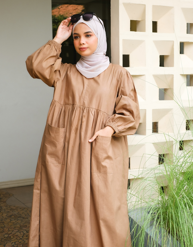 VACAY Maxi Dress in Khaki