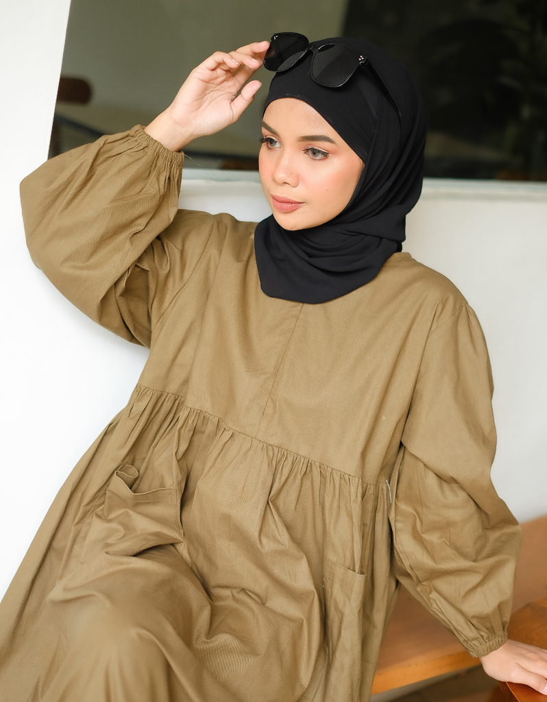 VACAY Maxi Dress in Olive