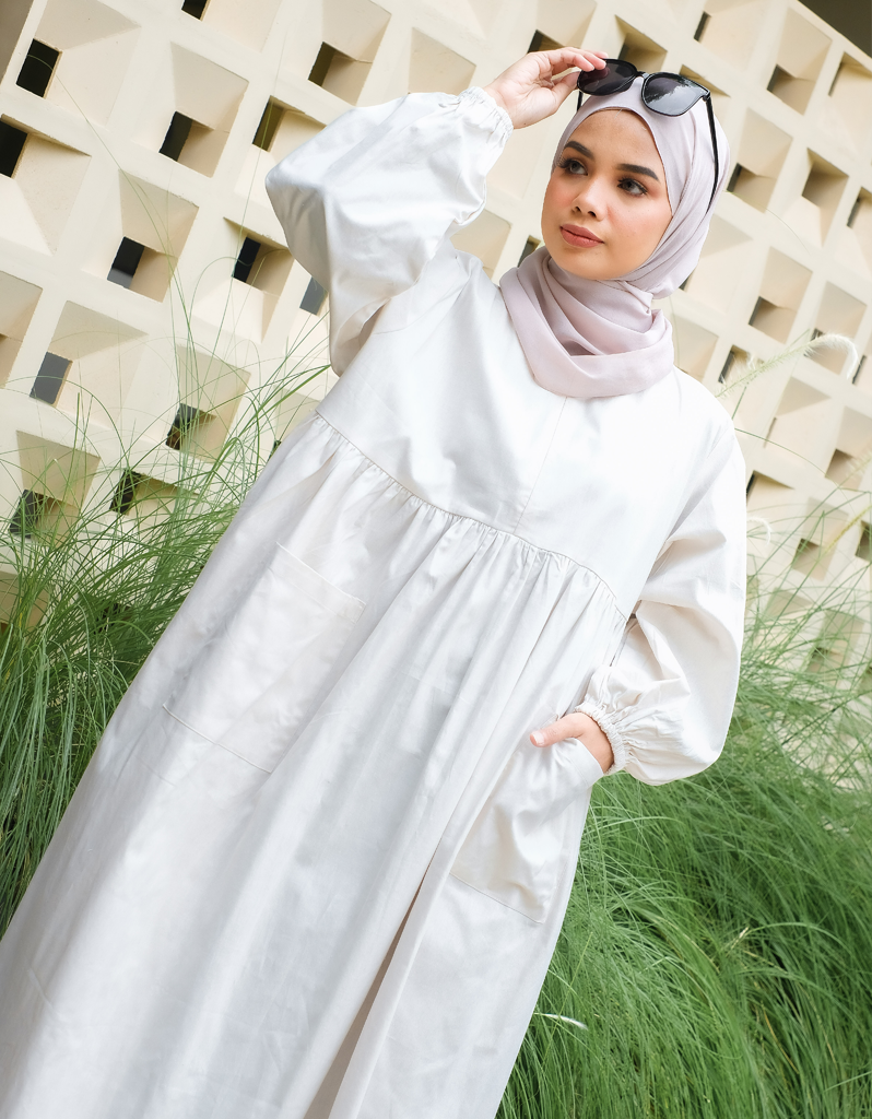 VACAY Maxi Dress in Off-White