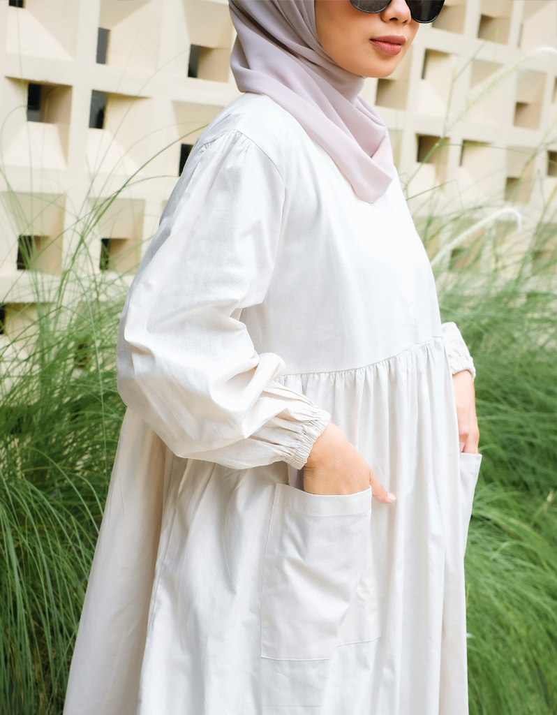 VACAY Maxi Dress in Off-White