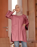 Santai Top in Rose Pink