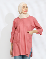 [Free Size] SANTAI in Rose Pink (55cm sleeves)