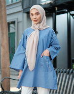 Santai Top in Royal Blue