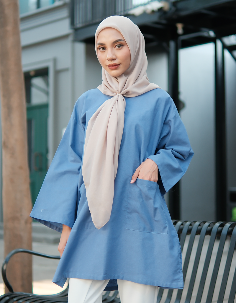 Santai Top in Royal Blue