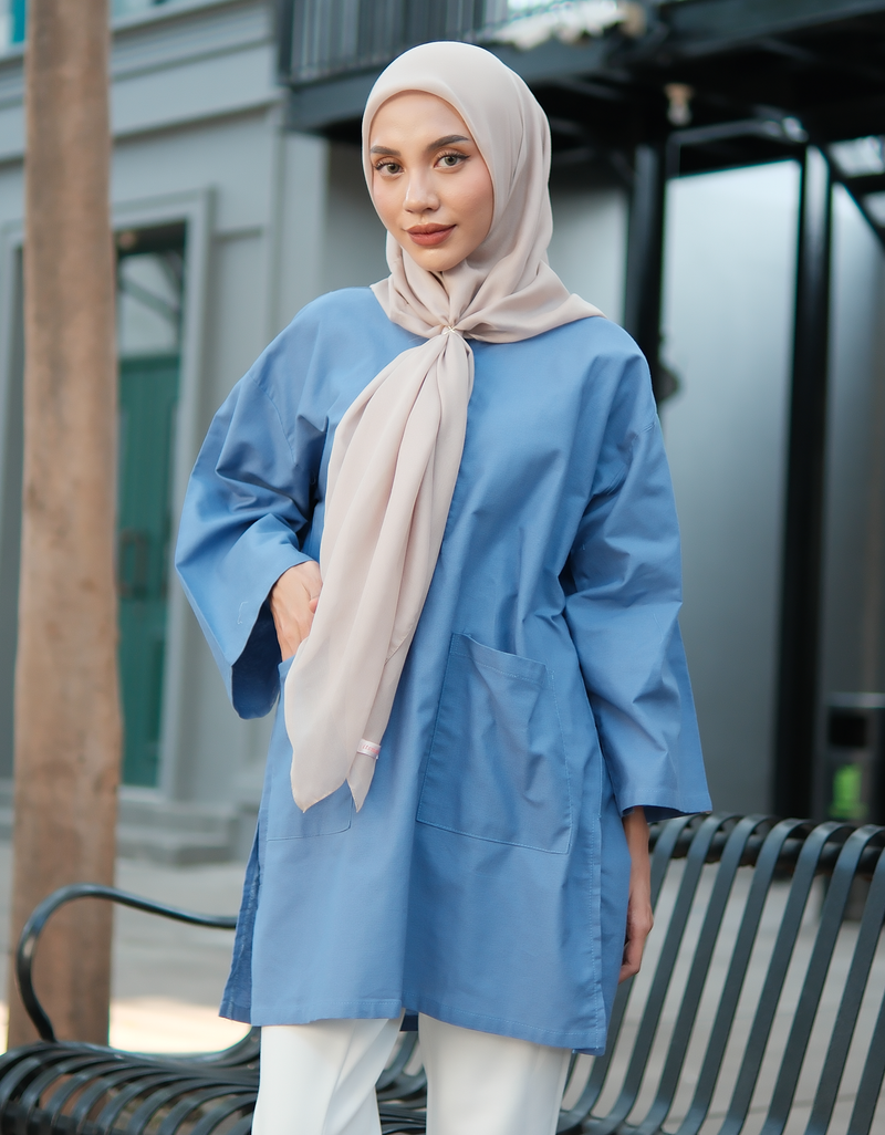 Santai Top in Royal Blue