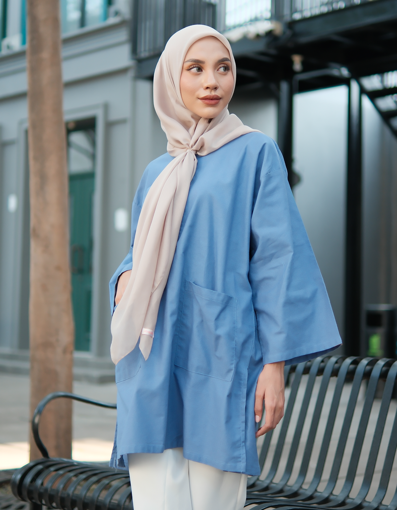 Santai Top in Royal Blue