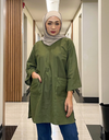 Santai Top in Olive Green
