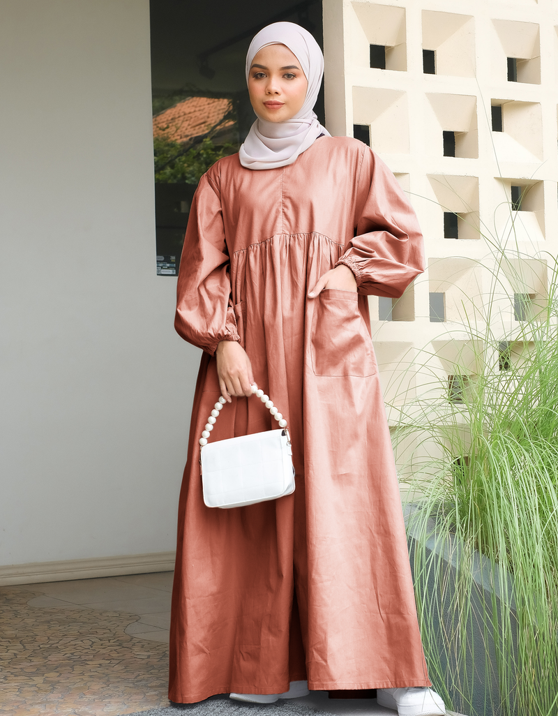VACAY Maxi Dress in Coral