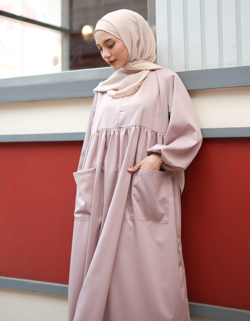 VACAY Maxi Dress in Dusty Rose