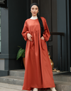 VACAY Maxi Dress in Rust