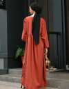VACAY Maxi Dress in Rust