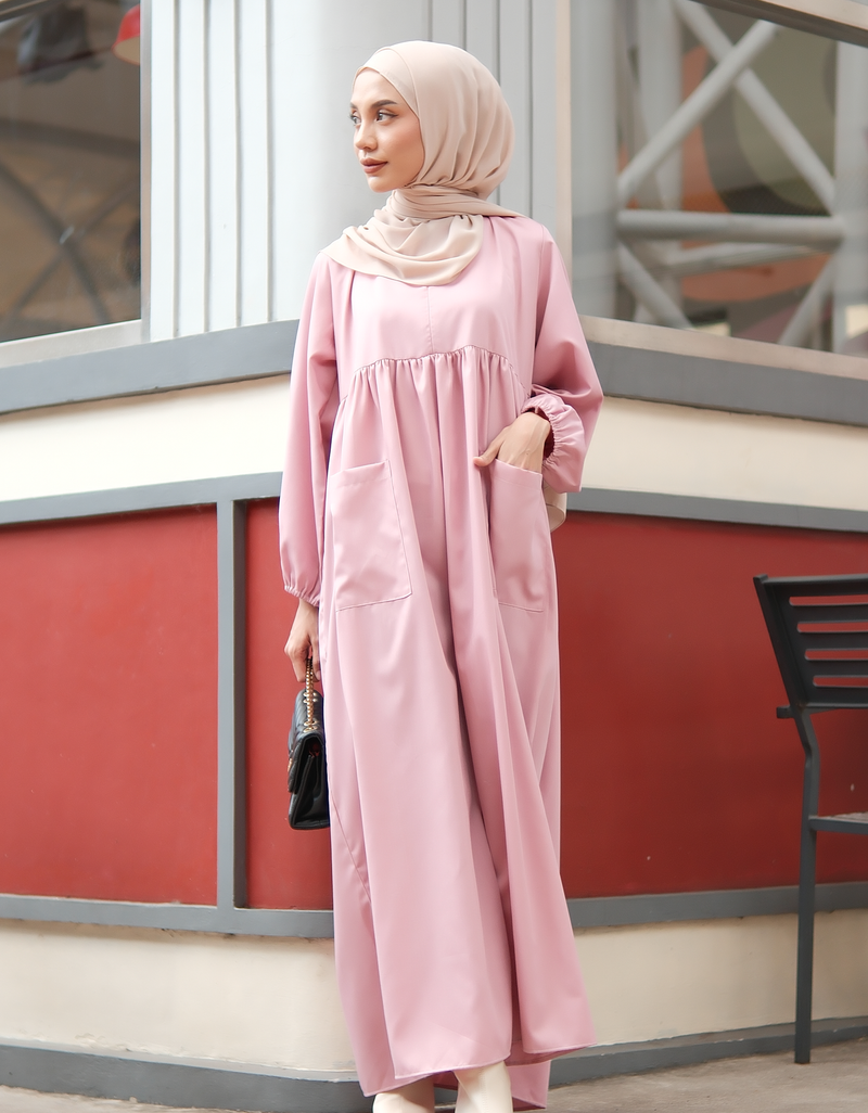 VACAY Maxi Dress in Soft Pink